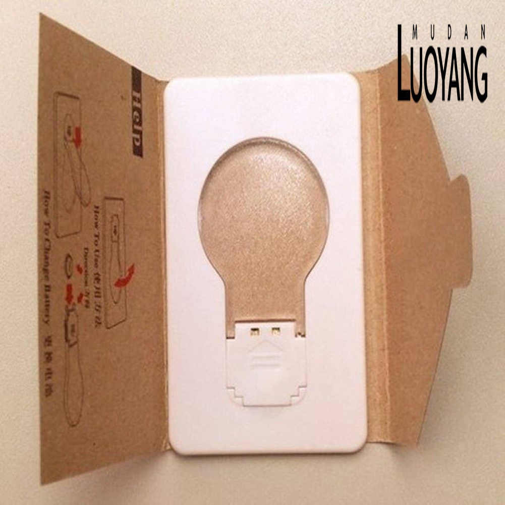 Thẻ Đèn Pin LED Mini Có Thể Gấp Gọn Bỏ Túi Tiện Dụng