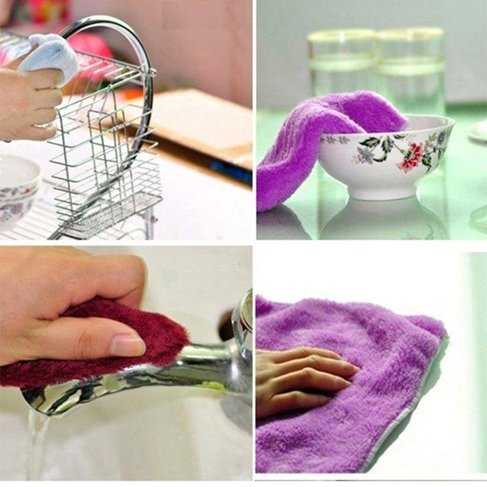 Khăn Lau Chén Dĩa Mềm Mại Tiện Dụng Cho Nhà Bếp