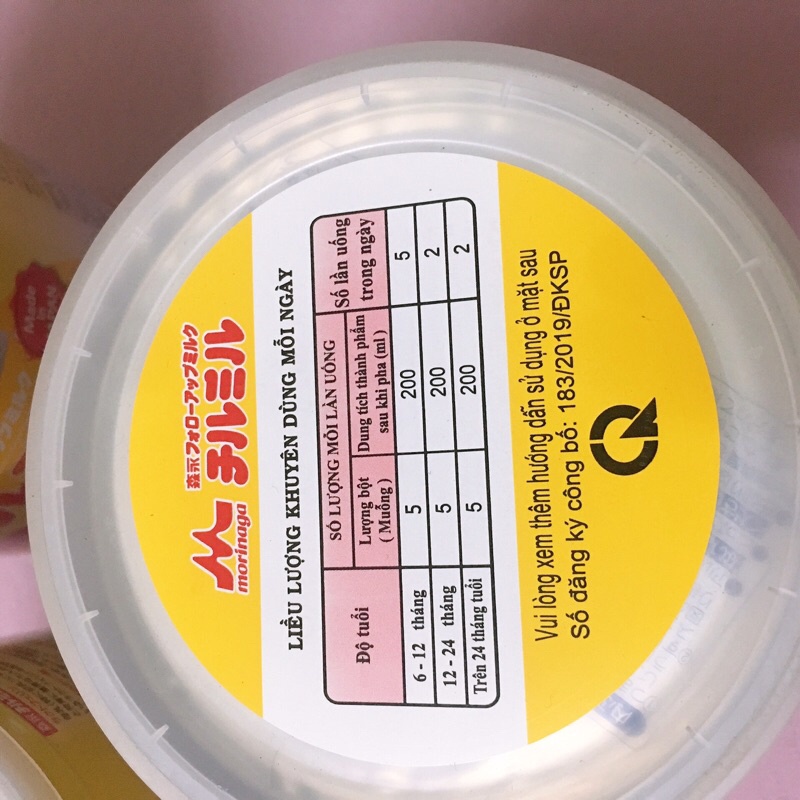 Sữa Morinaga số 2 date T12/2021