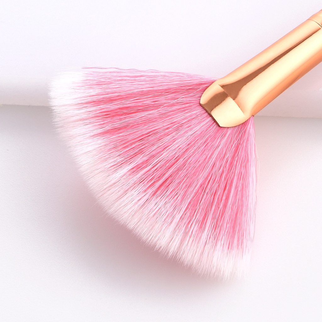 Set 10 Cọ Trang Điểm GDTIMA Màu Hồng