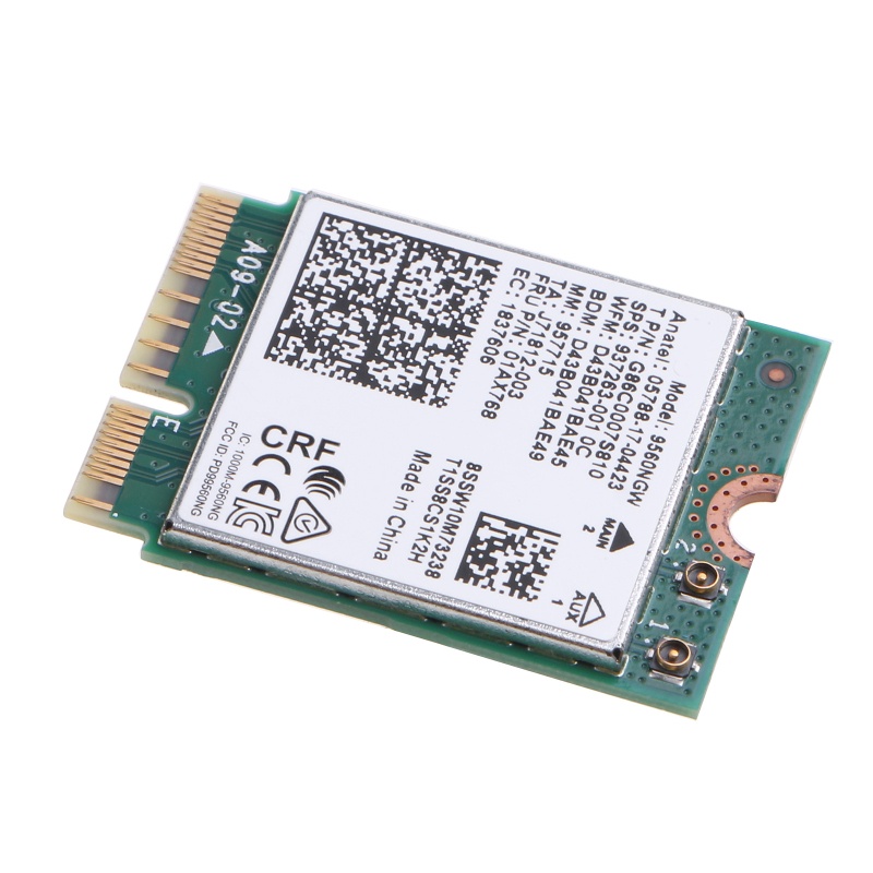 Thẻ WiFi Băng Tần Kép Mojito 9560 9560NGW 802.11ac ax Cho Key E WiFi M.2