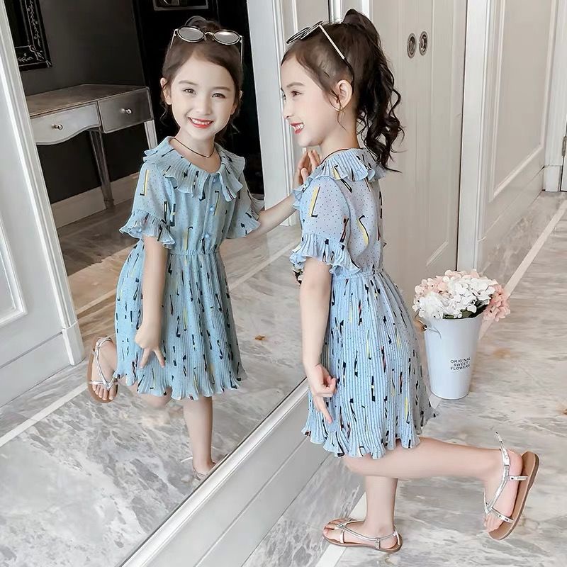 Mới Chân Váy Xếp Ly Thiết Kế Cỡ Lớn Thời Trang 2022 Xinh Xắn Cho Bé Gái