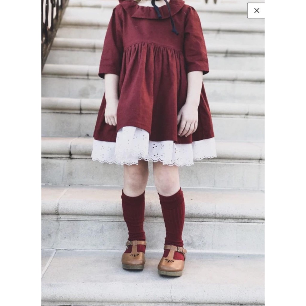 Váy Tiana đỏ đô