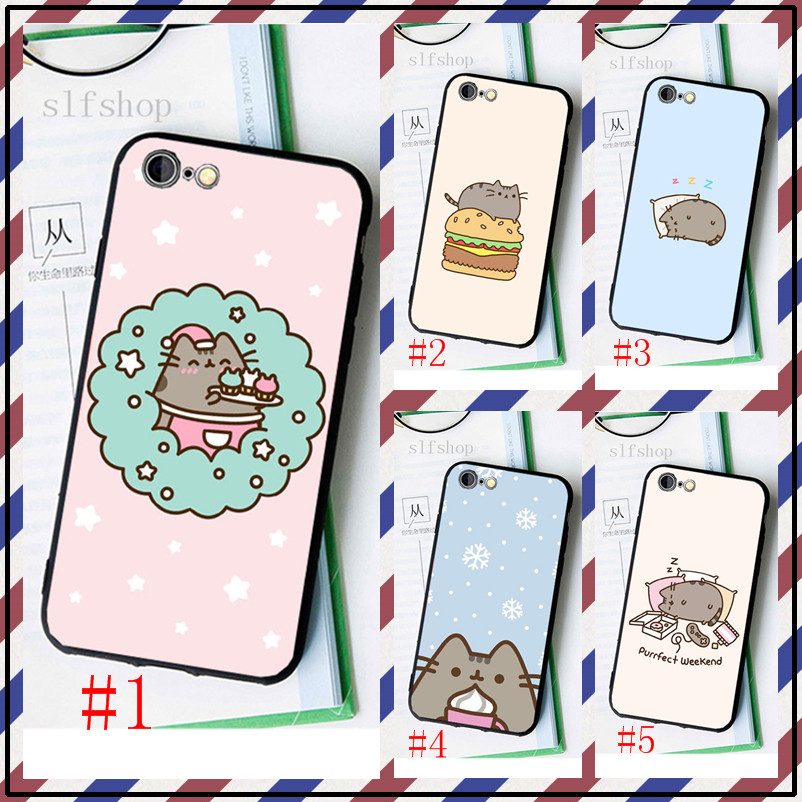 Ốp Điện Thoại Mềm In Hình Mèo Pusheen Cho Sony M4 M5 T3 L1 L2 C C3 C4 C5 C6