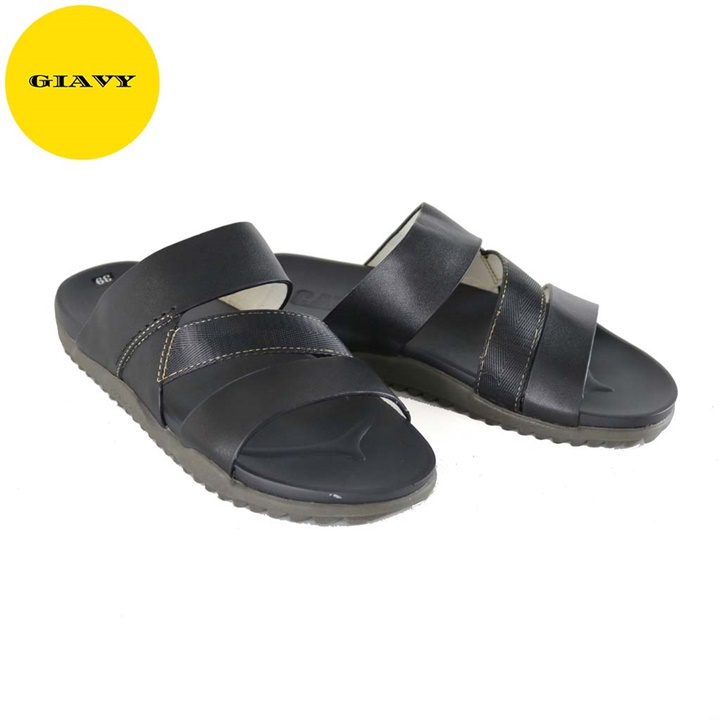 Dép nam quai da, đế doctor thời trang Z0023 - GIAVY