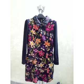 đầm họa tiết chốt live