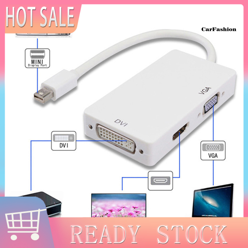 Bộ Chuyển Đổi Hdmi-Compatible 3 Trong 1 Chất Lượng Cao Cho Laptop