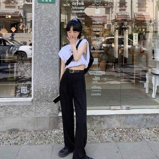 Quần culottes siêu dài chân