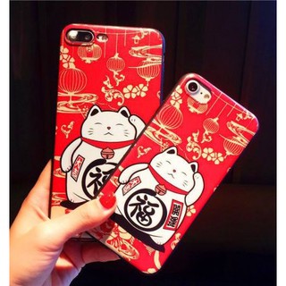 [Xả Hàng] Ốp Mèo Thần Tài May Mắn Cho Iphone X/Xs