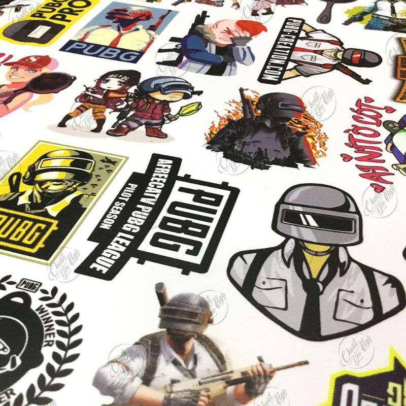 Sticker 120 hình PUBG