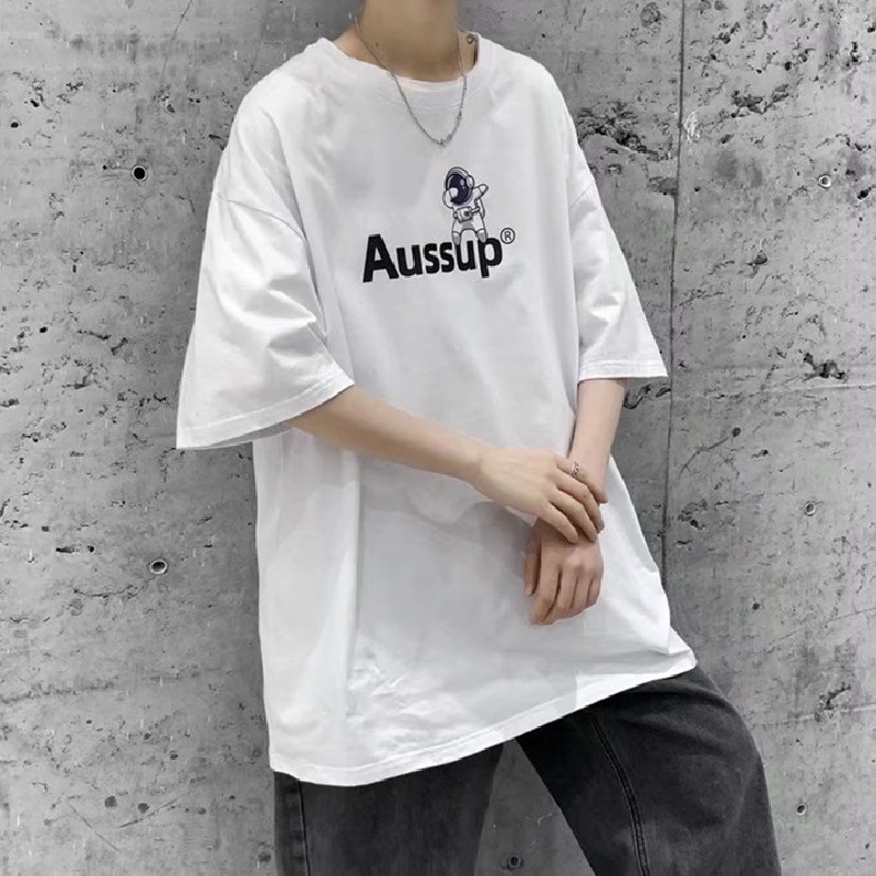 Áo Thun Tay Ngắn Dáng Rộng In Chữ Size M-8XL Thời Trang Mùa Hè Cho Nam