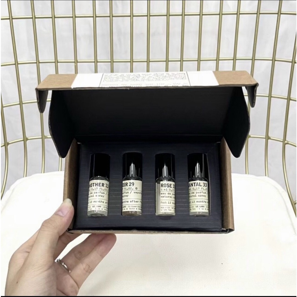 Nước hoa Le Labo Another 13, Labo Rose 31, Santal 33 Mini size 5ml