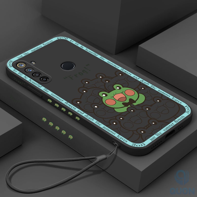 Ốp Điện Thoại TPU Mềm Hình Chú Ếch Nhỏ Dễ Thương Cho Realme 5 6 7 pro 5i 6i 7i C17