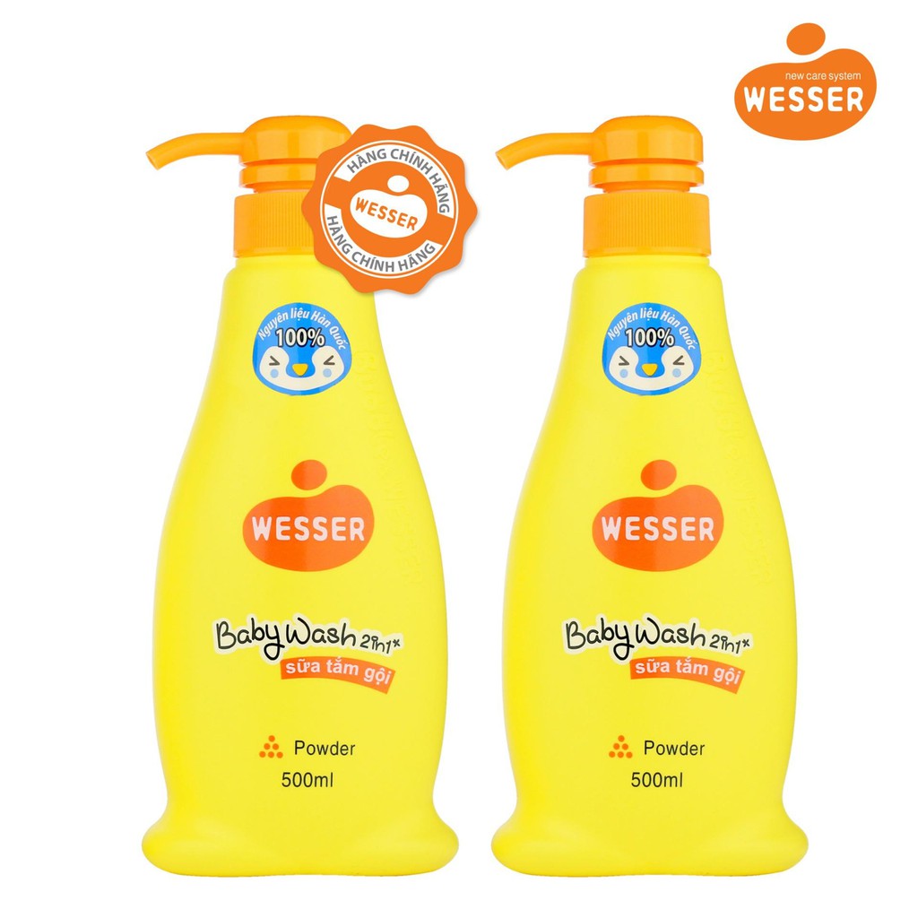 SỮA TẮM GỘI WESSER 500ml