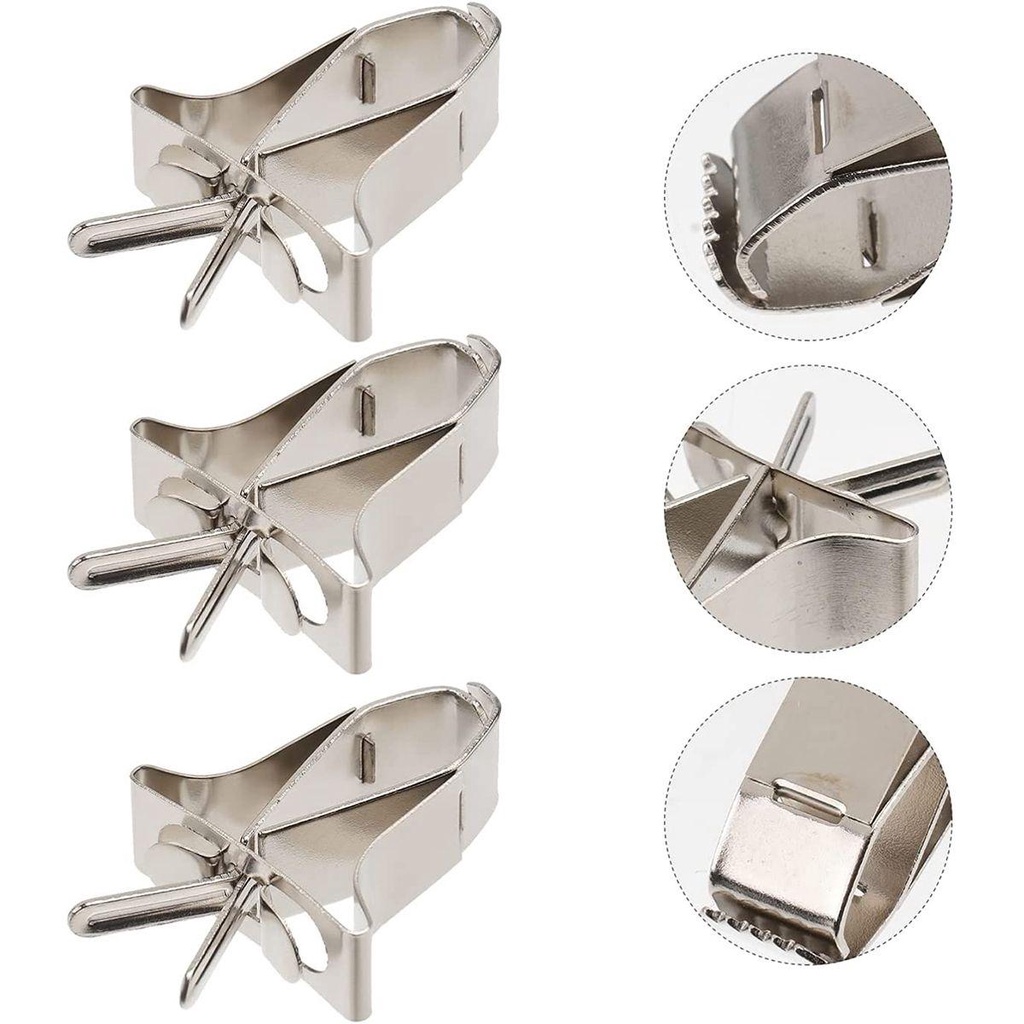 Dụng Cụ Kẹp Thức Ăn Bằng Thép Không Gỉ Tiện Dụng Cho Chim Cảnh