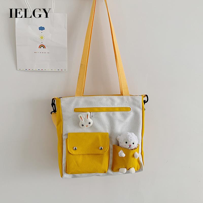 Túi xách nữ cỡ lớn bằng vải canvas thiết kế đơn giản thời trang