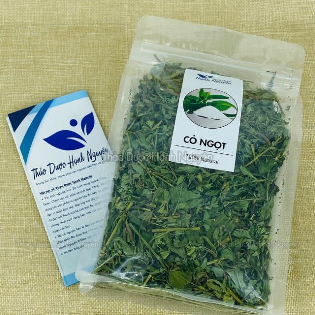 100g Cỏ Ngọt (Cỏ ngọt hữu cơ làm trà, đường ăn kiêng, tạo vị ngọt tự nhiên)