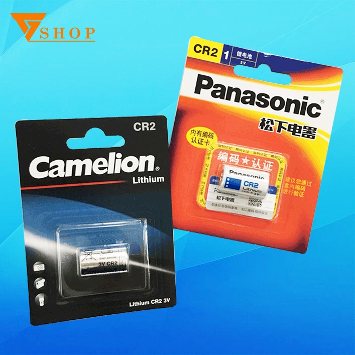 1 Vỉ Pin CR2 Lithium Chính Hãng Camelion, Panasonic