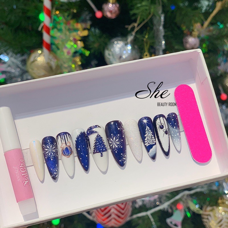 /XMAS/ Nailbox _ Móng dán  165