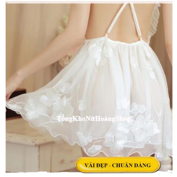 [Siêu Phẩm - Sang Chảnh]Váy ngủ sexy ren hoa nữ hoàng quyến rũ B1027 | BigBuy360 - bigbuy360.vn