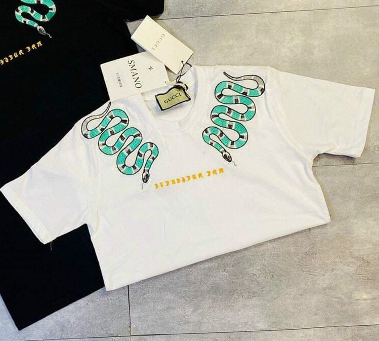 Áo thun nam hè cổ tròn cao cấp - Họa tiết hình rắn siêu đẹp - Chất Liệu Mềm Mịn Thoáng Mát - Full Size - AC066 | BigBuy360 - bigbuy360.vn