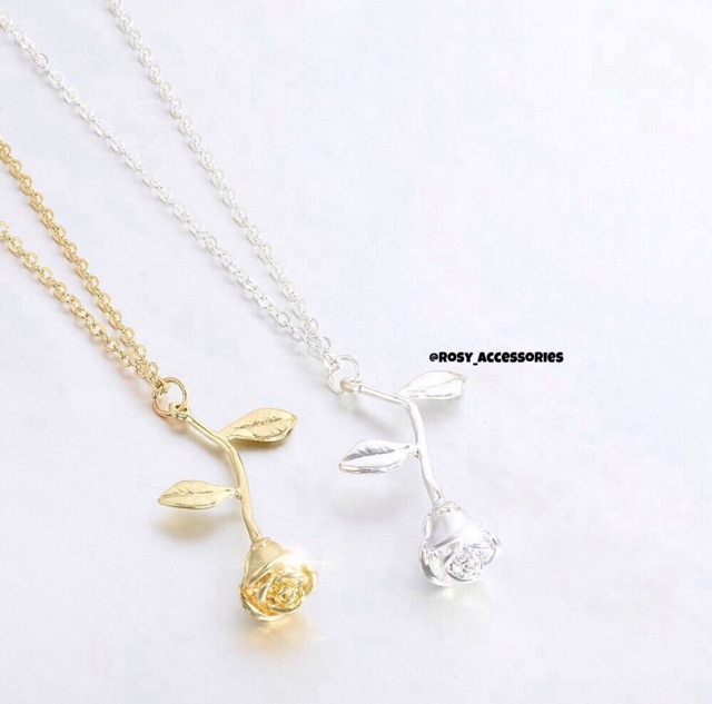 ROSY - DÂY CHUYỀN MẶT HOA HỒNG VINTAGE