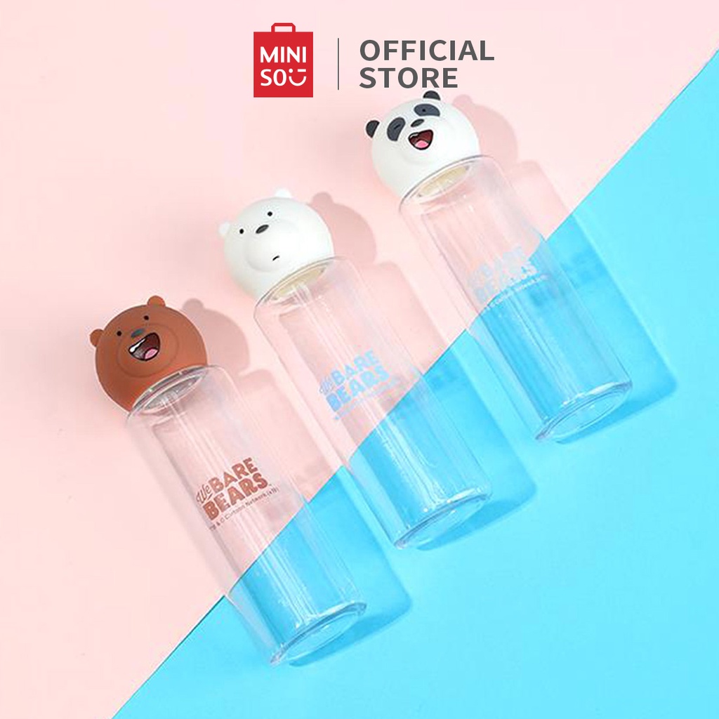 Bộ bình chiết mỹ phẩm Miniso x We Bare Bears 3.0