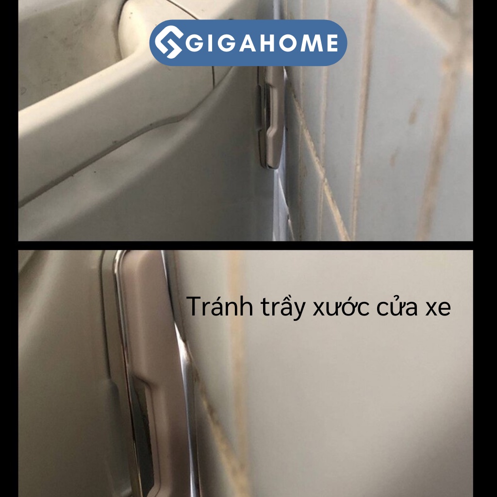 Bộ 4 Miếng Dán Cửa Ô Tô Chống Trầy Xước, Va Đập GIGAHOME 7768