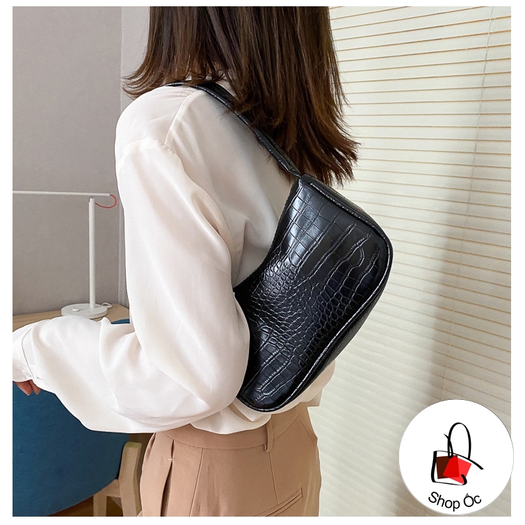 (HOT) Túi Kẹp Nách Vân Rắn Đeo Vai Siêu Hot E309 | BigBuy360 - bigbuy360.vn