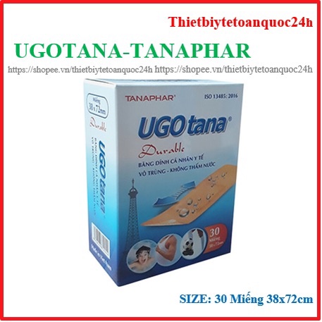 [Chính hãng] Bán lẻ  Băng cá nhân băng gâu Ugo tana