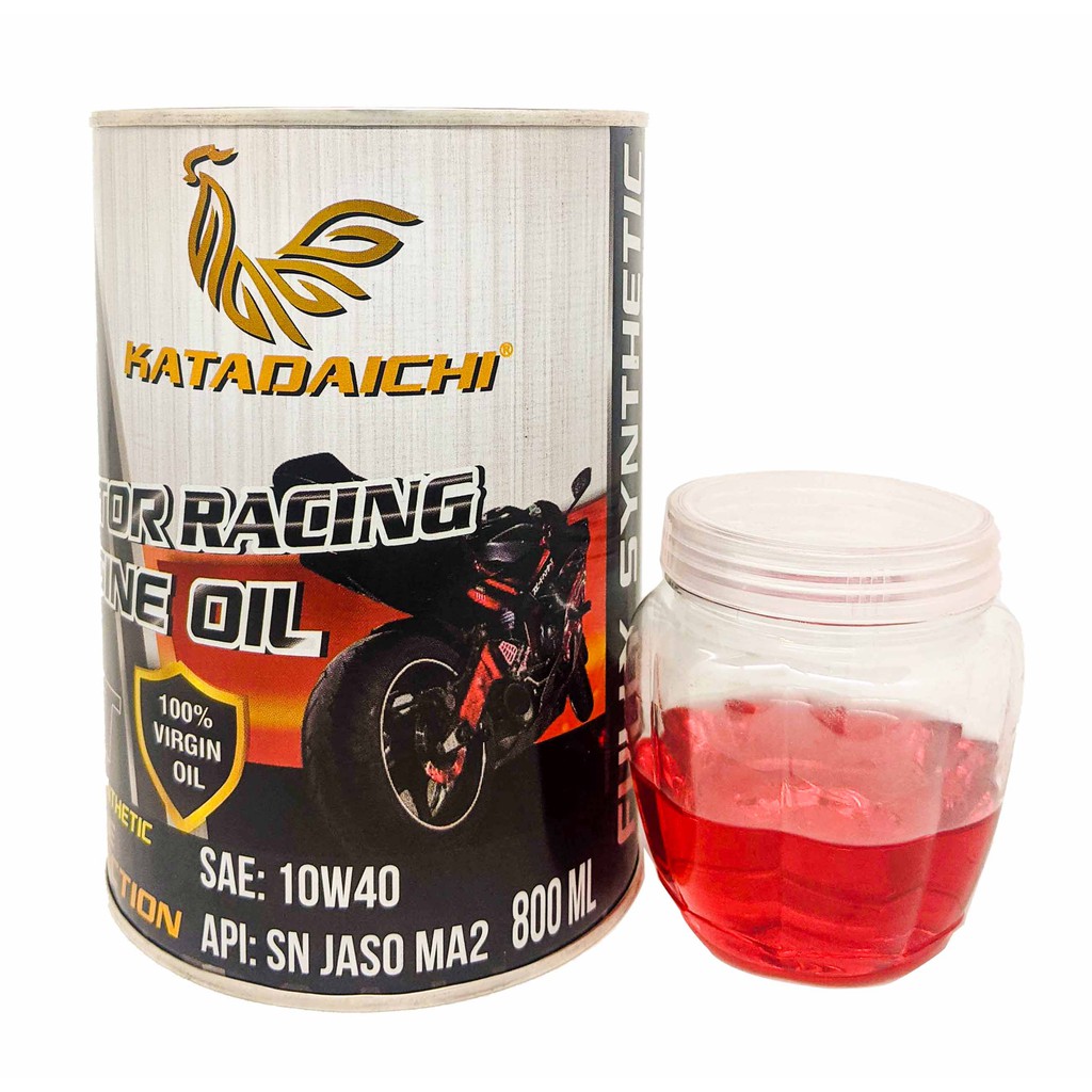 DẦU NHỚT TAY GA/ XE SỐ KATADAICHI RACING 10W40 800ML - 0.8L