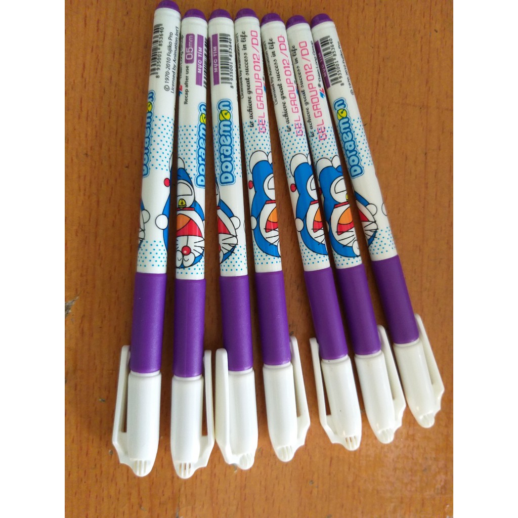 BÚT DORAEMON GEL012 TÍM (HỘP 20 CÂY)