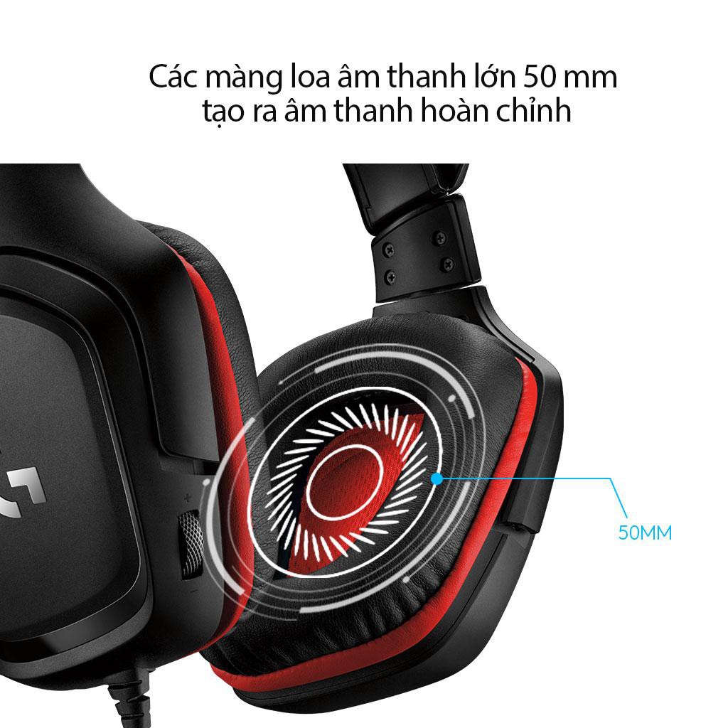 Tai nghe gaming Logitech G331 Âm thanh nổi Bảo Hành 24th