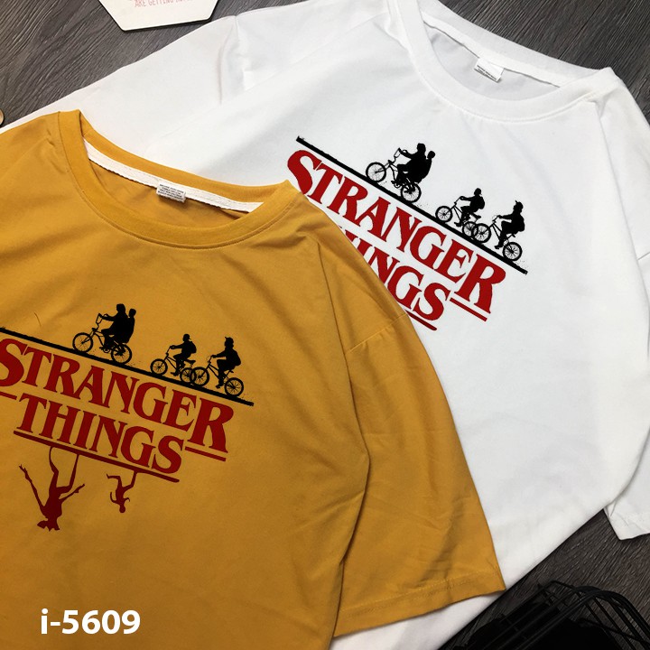 Follow Shop Săn Deal Hot Ngày 12/12 Áo Thun Nữ Unisex 3 Xe Đạp STRANGER THINGS ATN5609