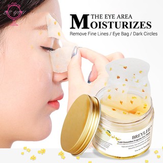BY 50Pcs Gold Osmanthus Eye Mask Collagen Gel Patch Remove Dark Circles Lifting Skin Care