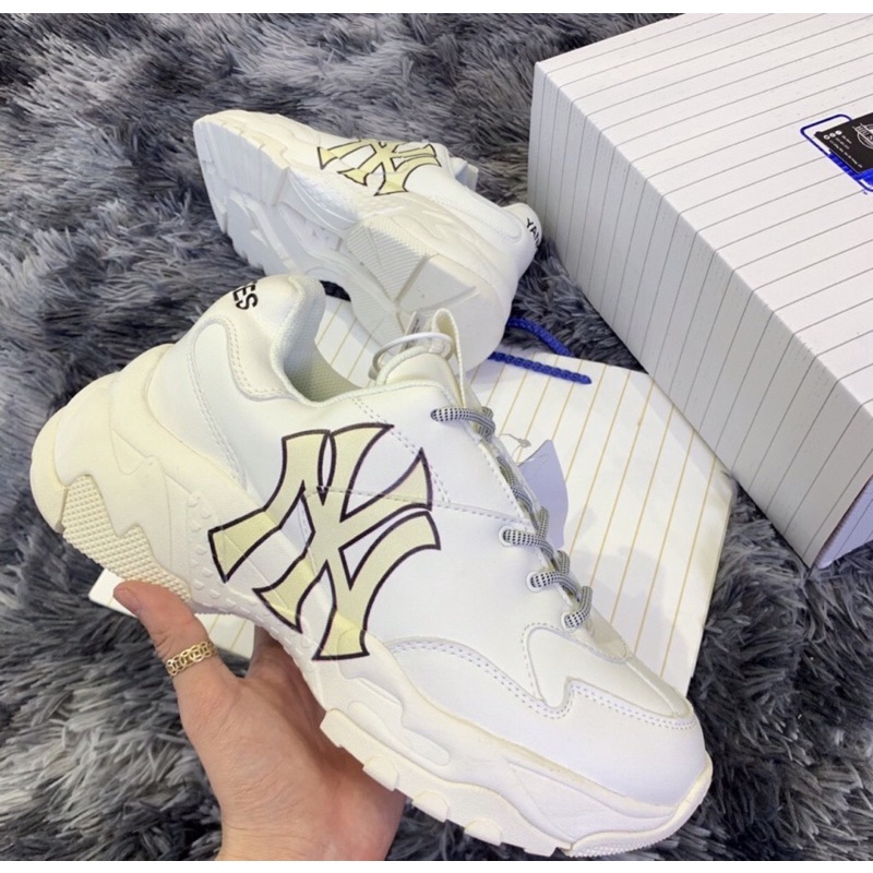 Giày thế thao 𝐌𝐋𝐁 _ NY chữ vàng sneaker nam nữ giày thời trang | BigBuy360 - bigbuy360.vn