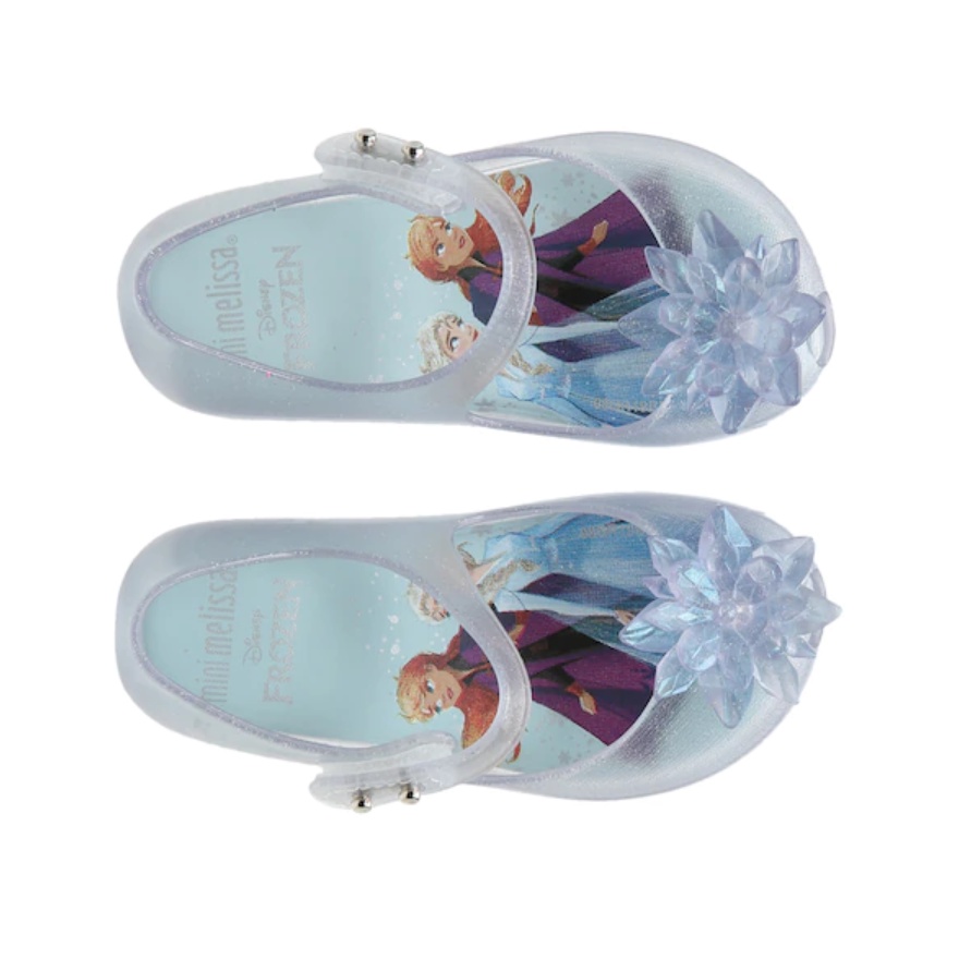 Giày nhựa thơm Melissa Ultragirl Frozen BB màu Xanh