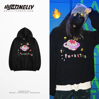 Áo hodie black nelly