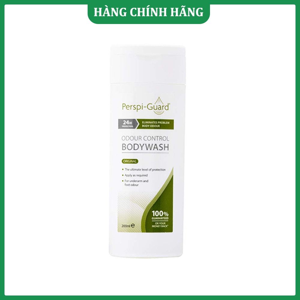 Sữa Tắm Perspi Guard - Khử Mùi Cơ Thể Trong Suốt 24 Giờ, Làm Sạch Làn Da Và Các Vùng Cơ Thể 200ml