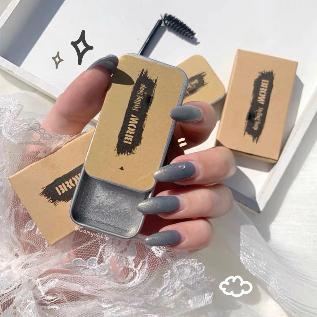 🌈🍊🍒 Sáp Dưỡng Và Định Hình Lông Mày Đẹp Tự Nhiên Kiss Beauty - Y380