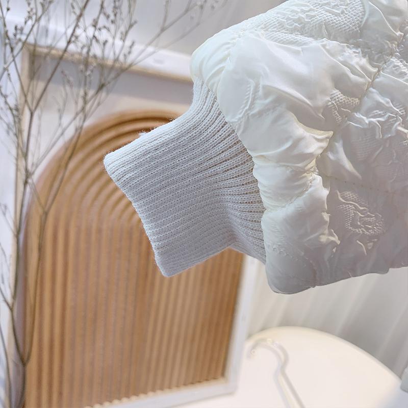 Áo khoác cotton dày phong cách Hàn Quốc thời trang mùa đông mới năm 2021 cho bé gái