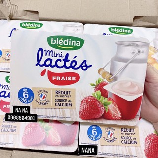 SỮA CHUA BLEDINA MINI LACTES NHIỀU VỊ