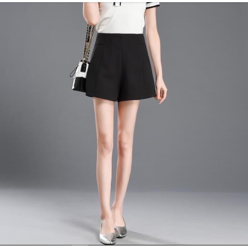 Quần short nữ,short nữ cạp cao tôn dáng siêu xinh vải tuyết mưa cao cấp mã xmhk S022 | BigBuy360 - bigbuy360.vn