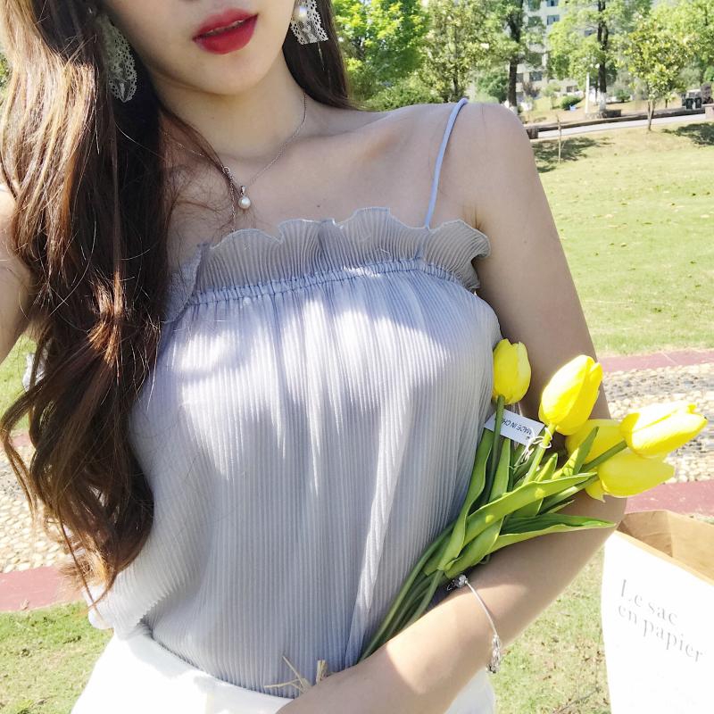 Áo Croptop sát nách thiết kế đơn giản cho nữ