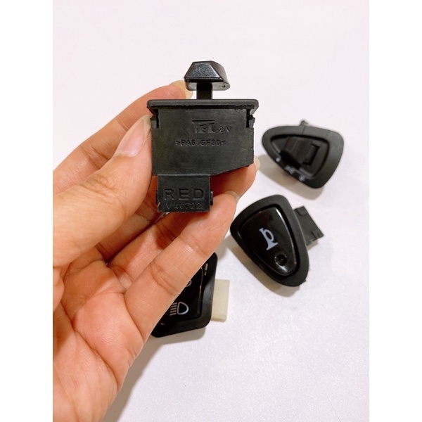 Full bộ nút công tắc xe WaveS110, WRSX 110 Đề, kèn, xinhan, mởđèn, cosfa