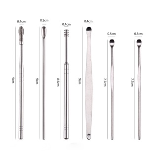 Bộ dụng cụ ráy tai 7 món inox