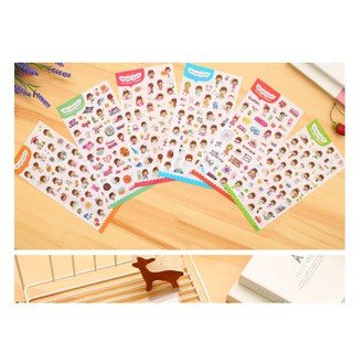 GIẤY DÁN STICKER HOẠT HÌNH DỄ THƯƠNG
