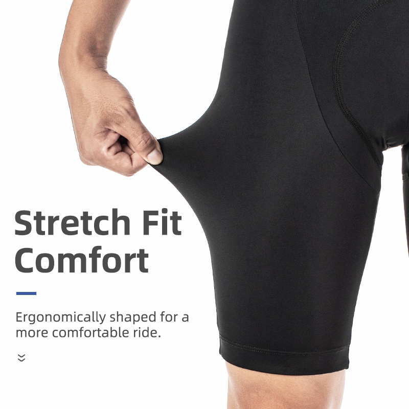 Rockbros Quần Short Đạp Xe Có Mút Đệm 3d Thoáng Khí Chống Sốc Cho Nam Và Nữ