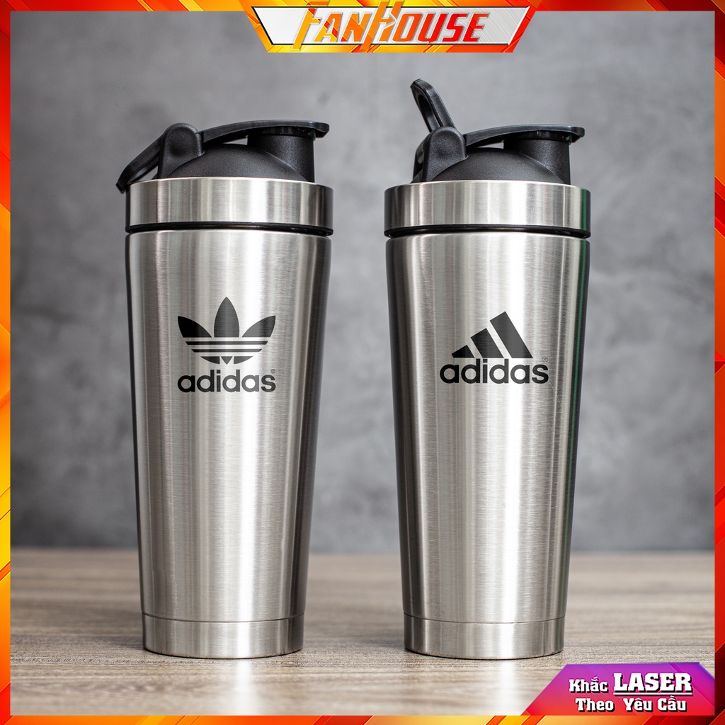 Bình giữ nhiệt 24h ADS ly nước thể thao cao cấp chất liệu inox 304 tiêu chuẩn Fan House khắc tên theo yêu cầu