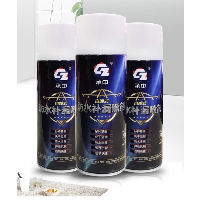 Bình Xịt Chống Thấm CZ - Sơn Bọt Epoxy Chống Thấm 450ml - Chống thấm sàn, tường, mái nhà... XMAUTO